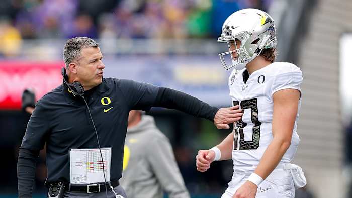Oregon football Justin Hebert Mario Cristobal